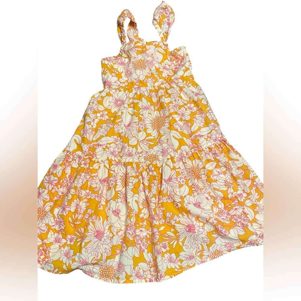 Crewcuts Floral Kids Dress - Yellow and Pink
Bin #8